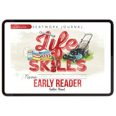 Life Skills homeschool unit study digital early reader cursive seatwork journal