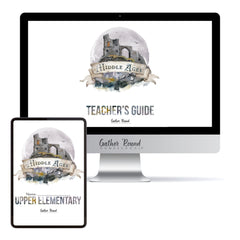 Middle Ages homeschool unit study digital student workbook in upper elementary with teacher's guide bundle 