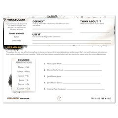 Music homeschool unit study digital student seatwork journal in manuscript for upper elementary lesson one