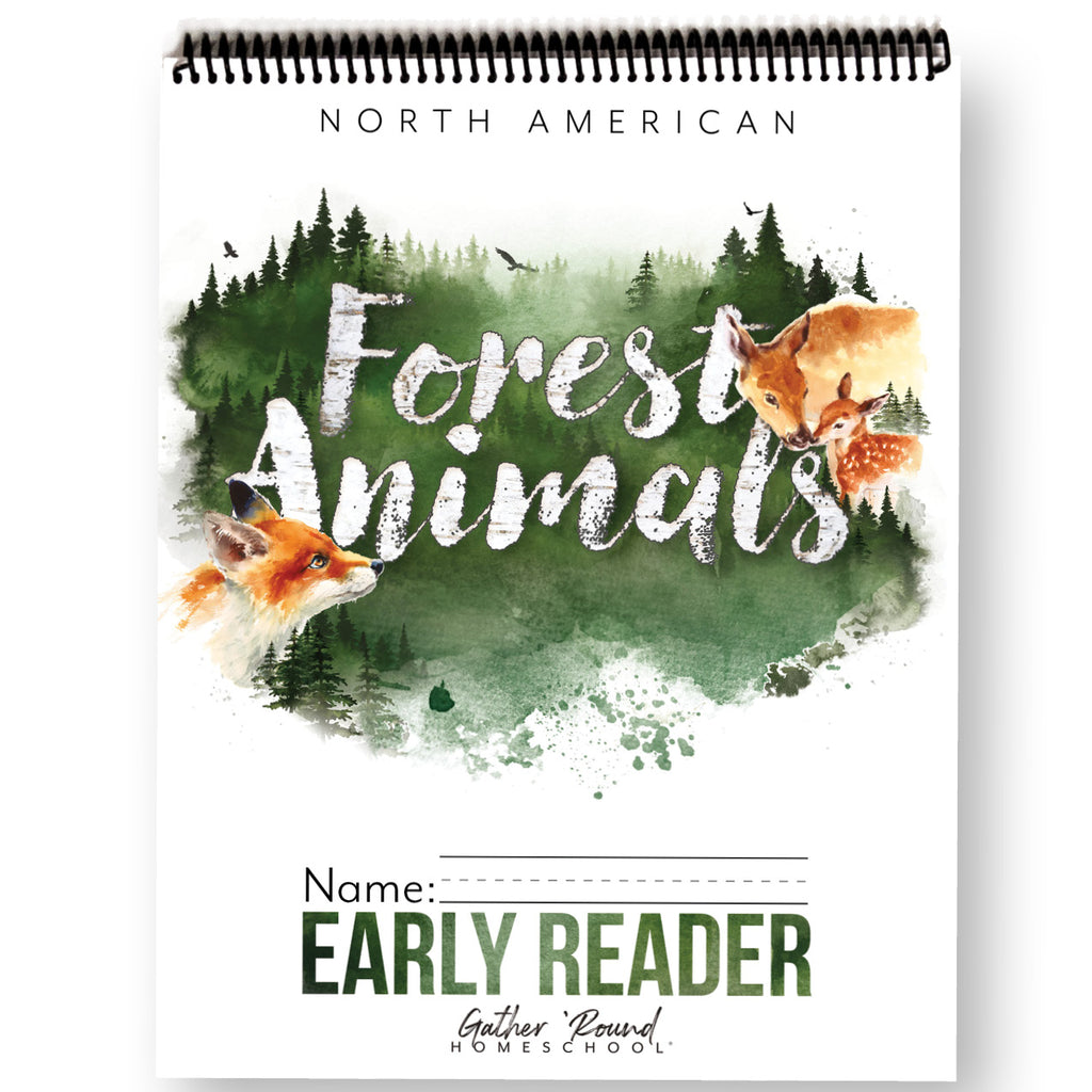 North American Forest Animals Printed Books