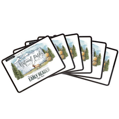 National Parks of North America homeschool unit study digital student seatwork journal in cursive for full family bundle