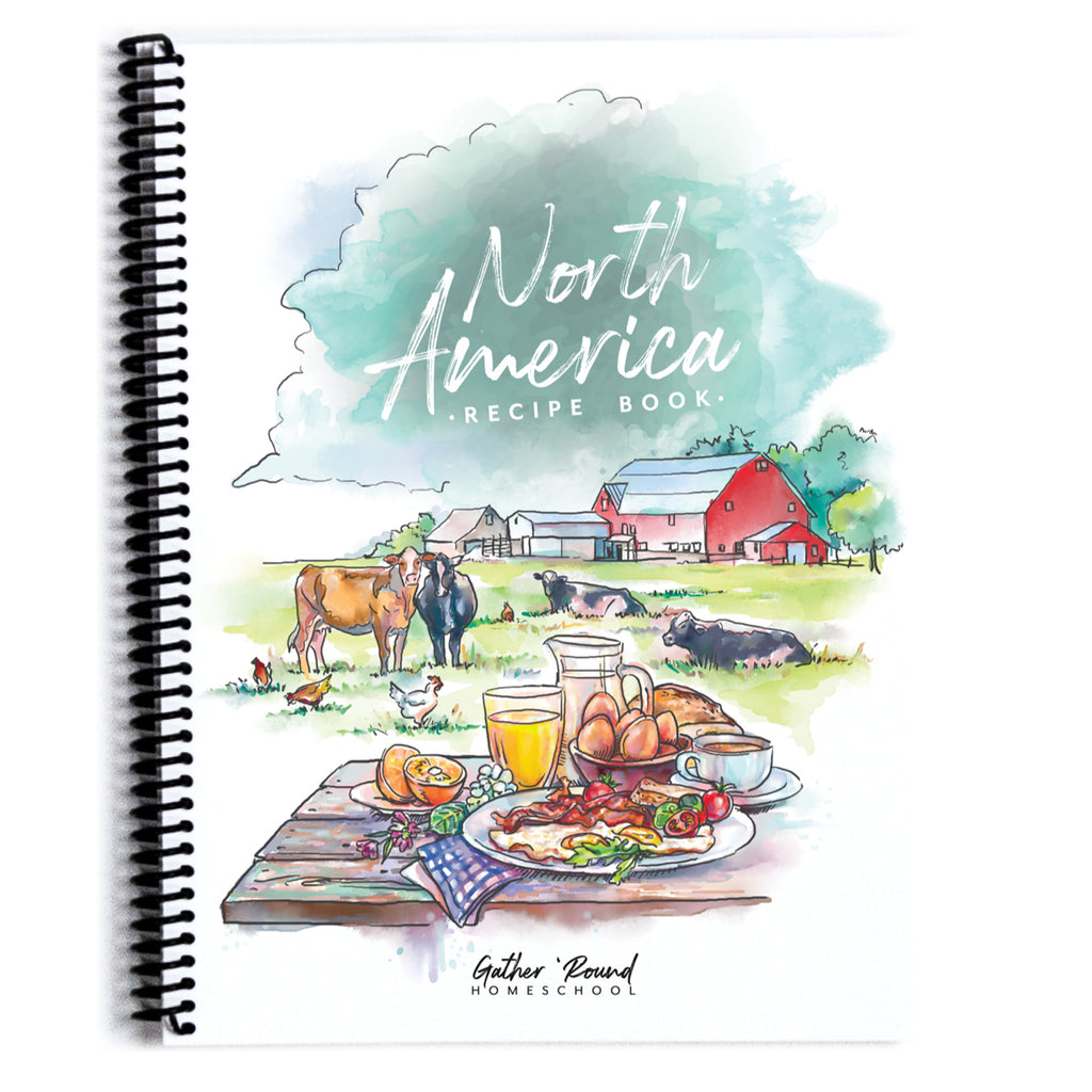 North America Printed Recipe Book
