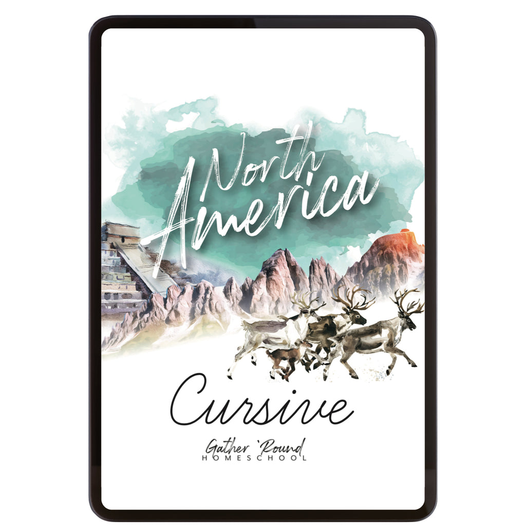 North America Cursive Digital Book