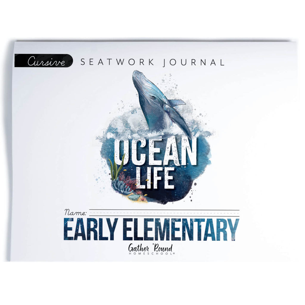 Ocean Life Printed Seatwork Books