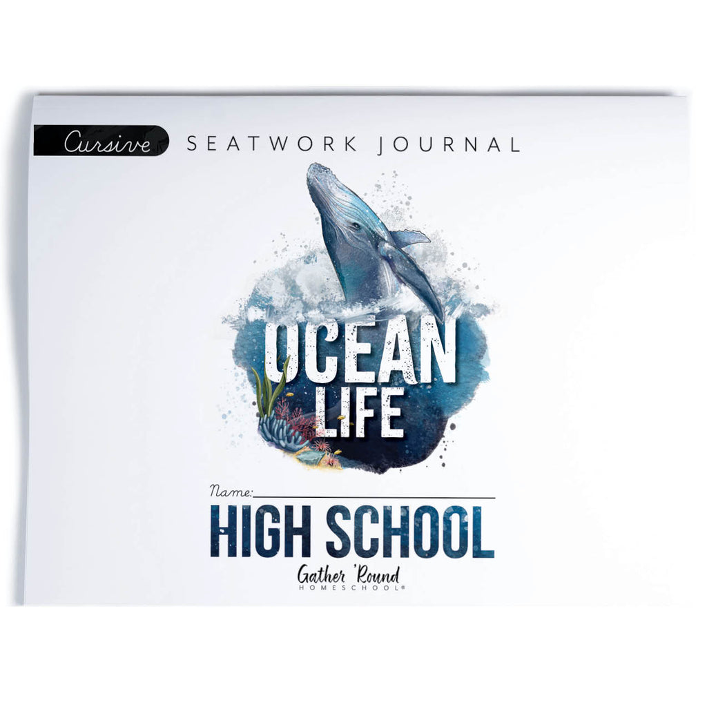 Ocean Life Printed Seatwork Books