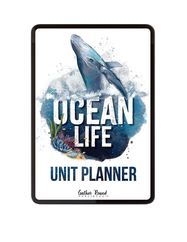 Ocean Life Unit Digital Planner