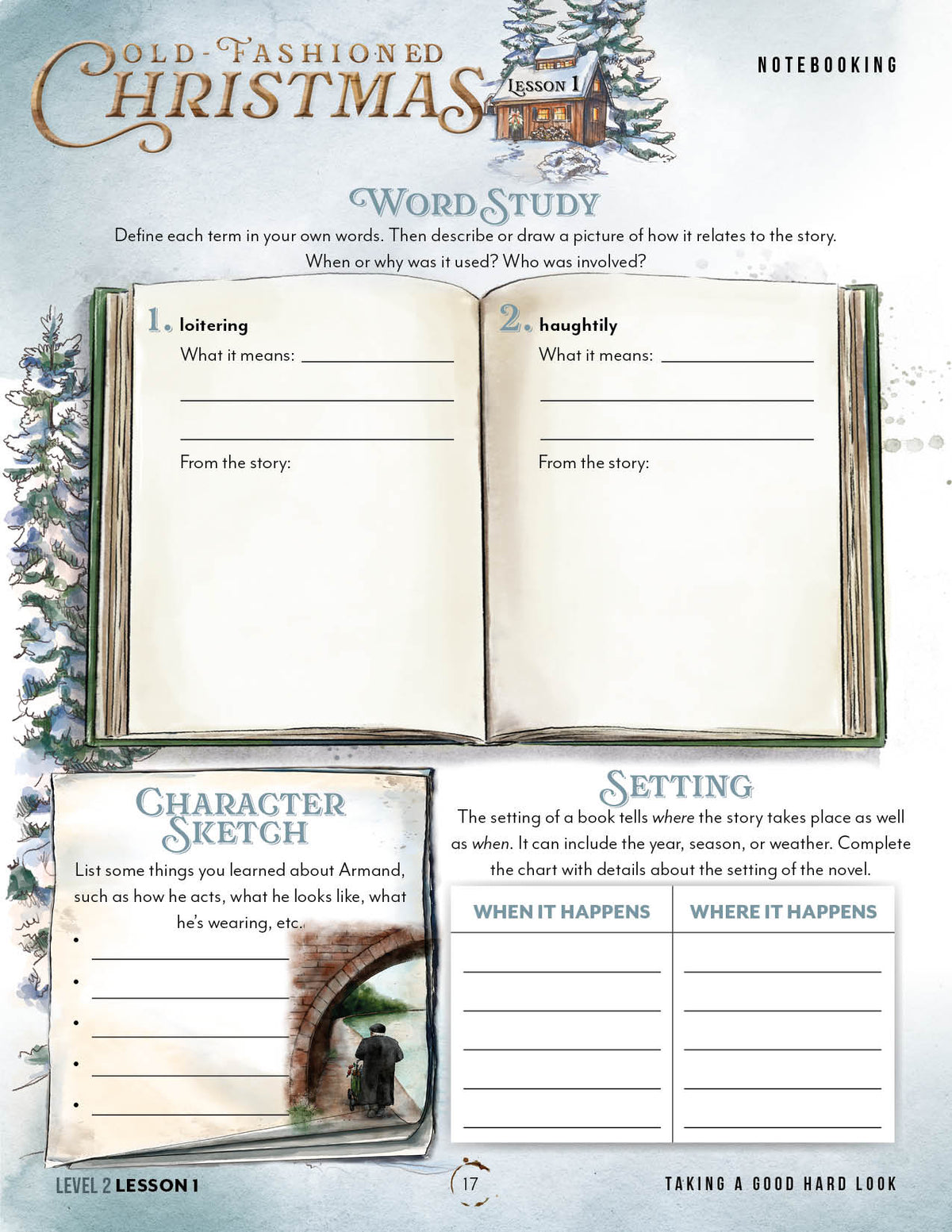 Old-Fashioned Christmas Unit (Digital Bundle)