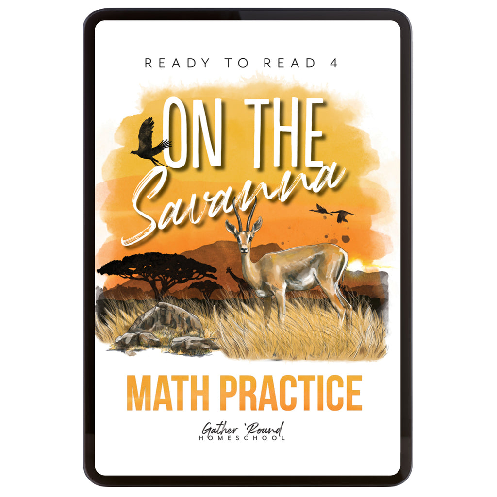 Ready to Read 4: Math Practice Book