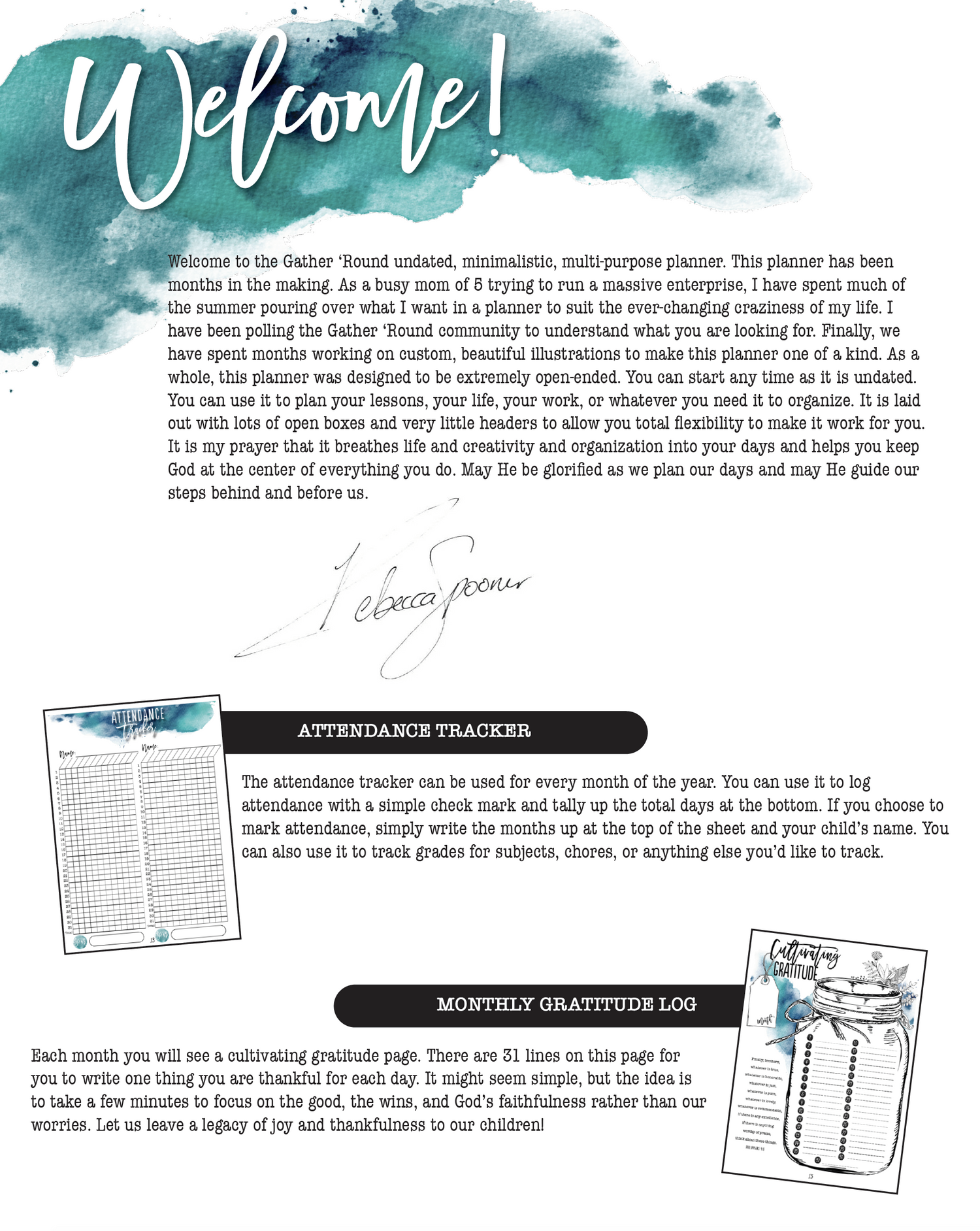 Gather 'Round Digital Planner