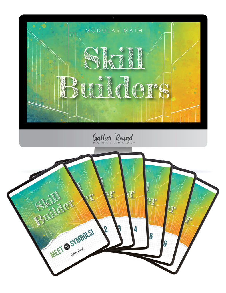 Modular Math: Subtraction Skill Builders