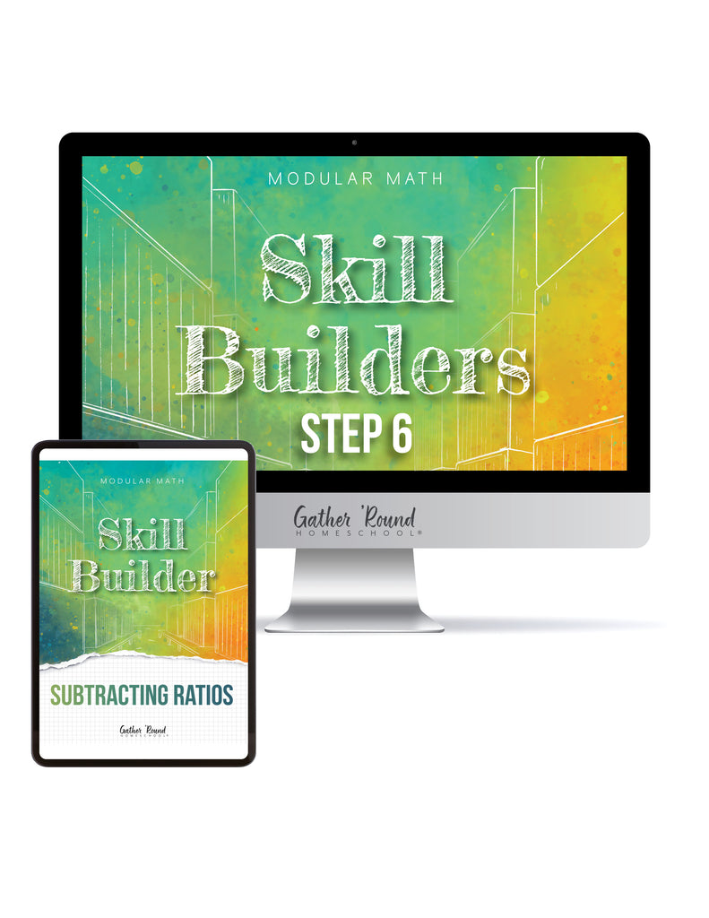 Modular Math: Subtraction Skill Builders