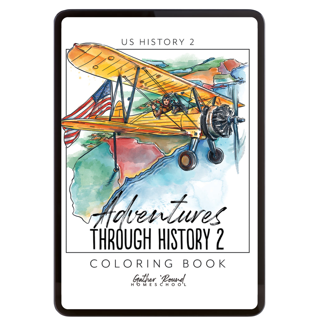 US History 2 Digital Coloring Book