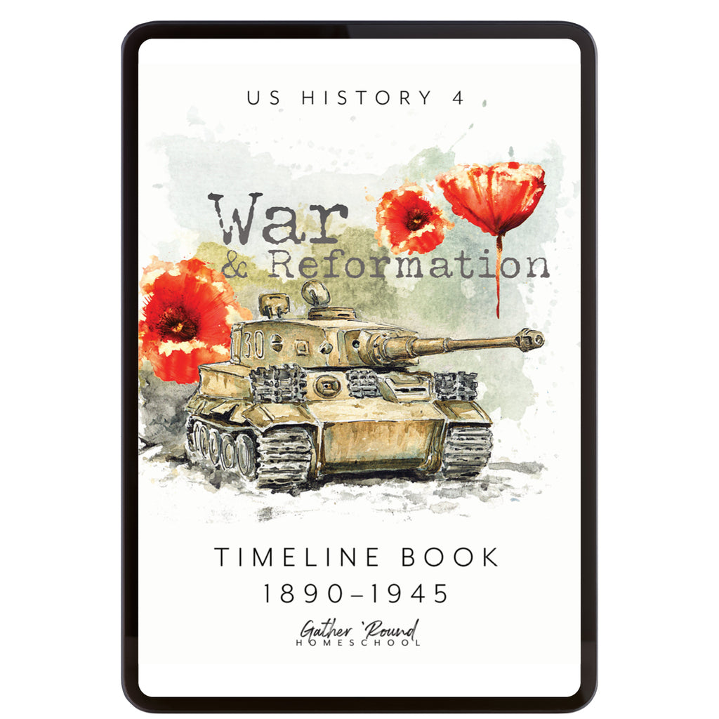 US History 4 Digital Timeline Book