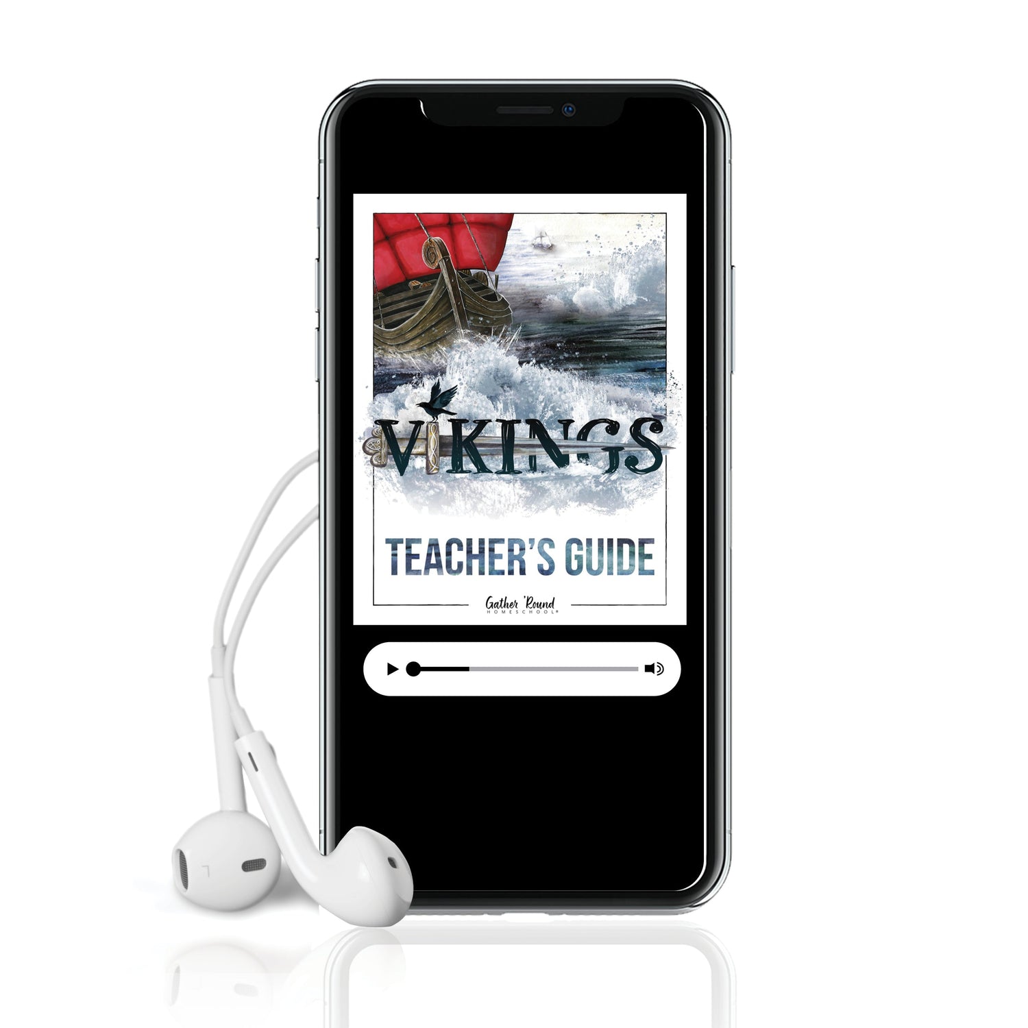 Vikings Homeschool Unit Study Digital MP3 Teacher's Guide