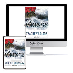 Vikings Homeschool Unit Study Digital Bundle Teacher's Guide and Early Elementary Student Book
