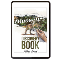 Dinosaurs Homeschool Unit Study Digital Discovery Book 