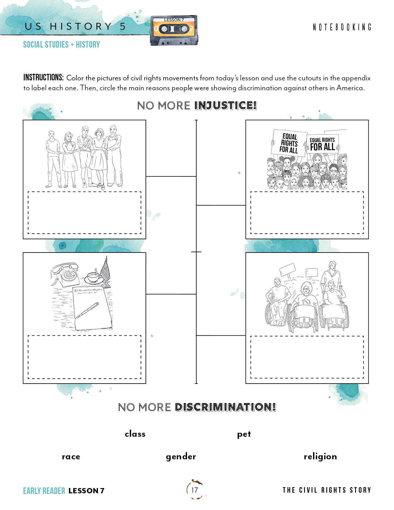 US History 5 Unit (Digital Bundles)