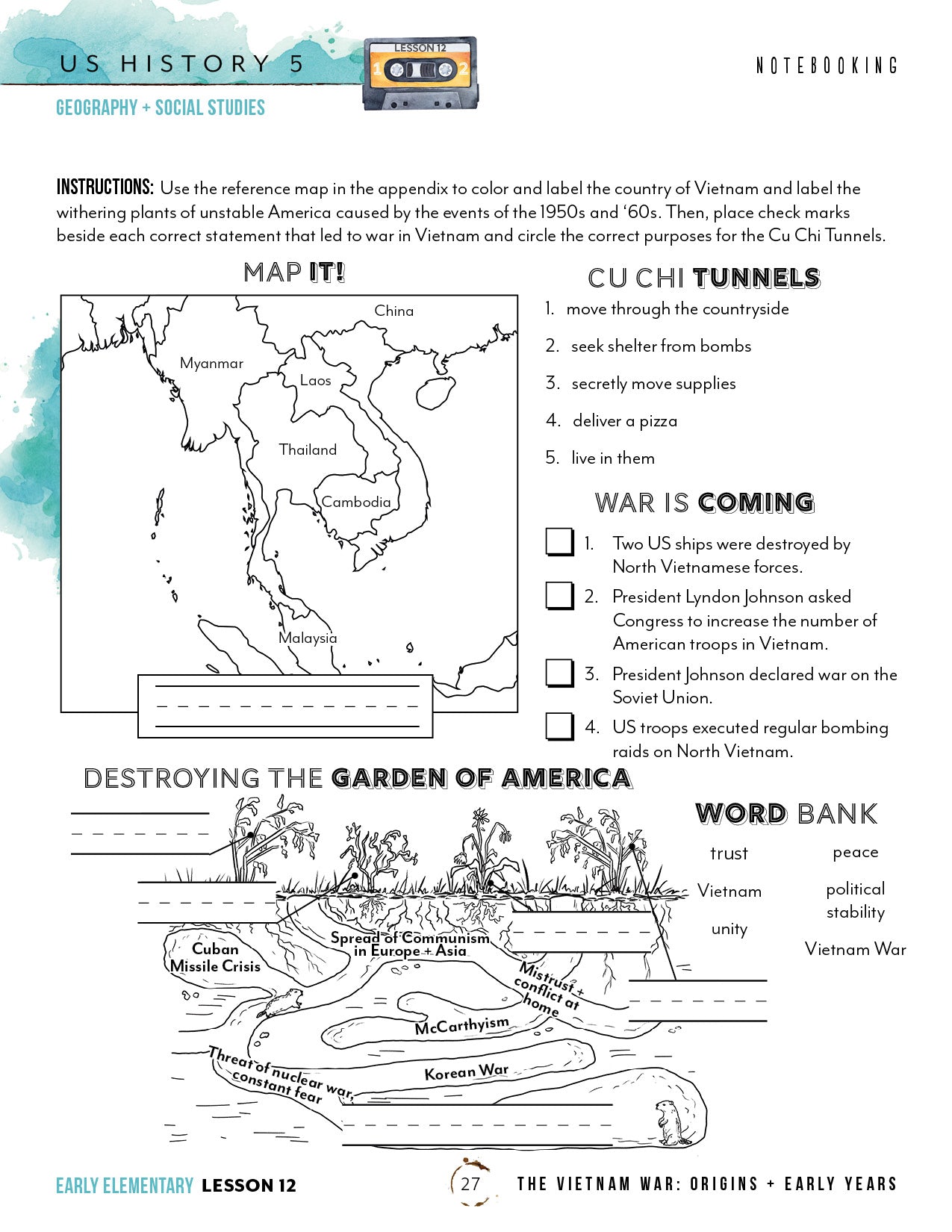 US History 5 Unit (Digital Bundles)