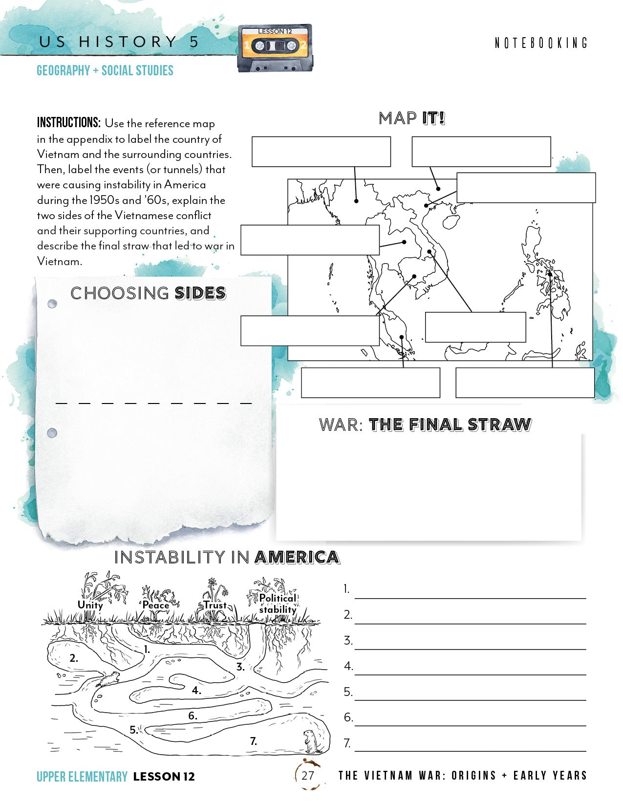 US History 5 Unit (Digital Bundles)