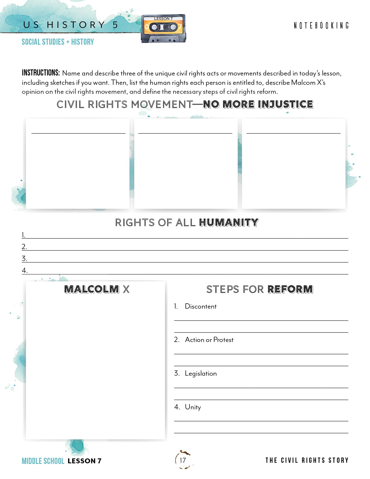 US History 5 Unit (Digital Bundles)