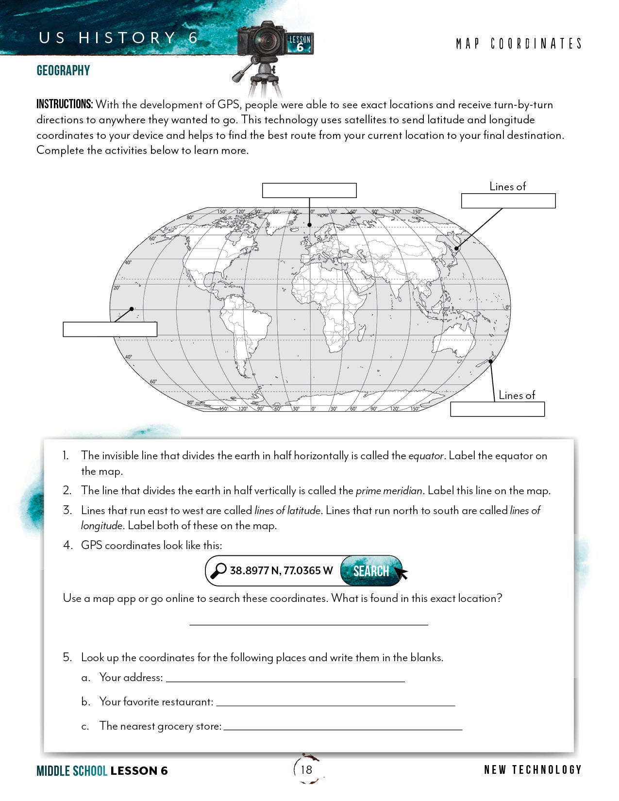 US History 6 Unit (Digital Bundles)