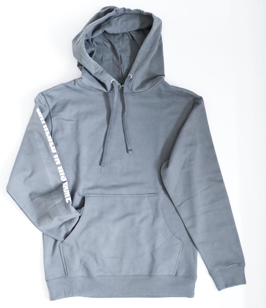 Gathered In His Name Hoodie (Charcoal Heather)