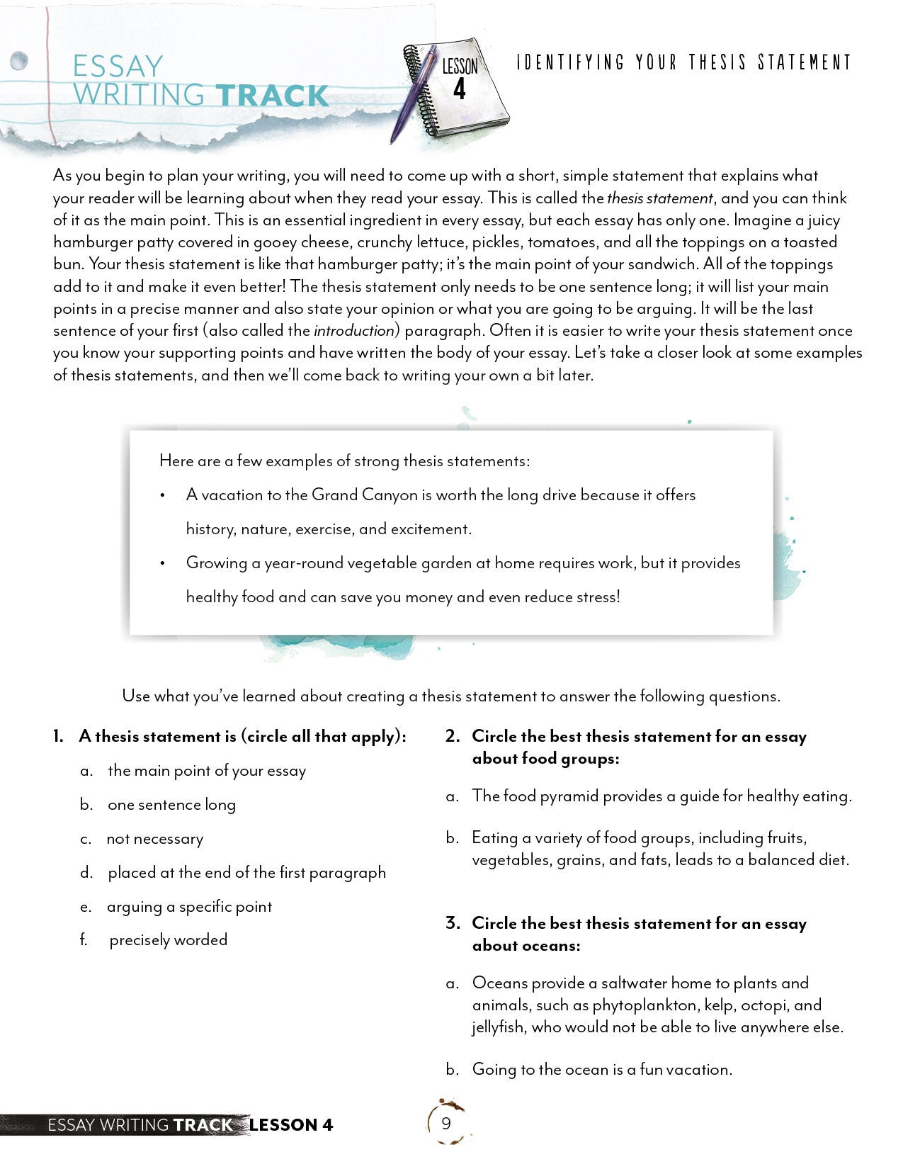 Essay Digital Writing Track