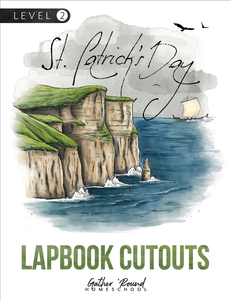 St. Patrick's Day Print Extra Lapbook Cutouts