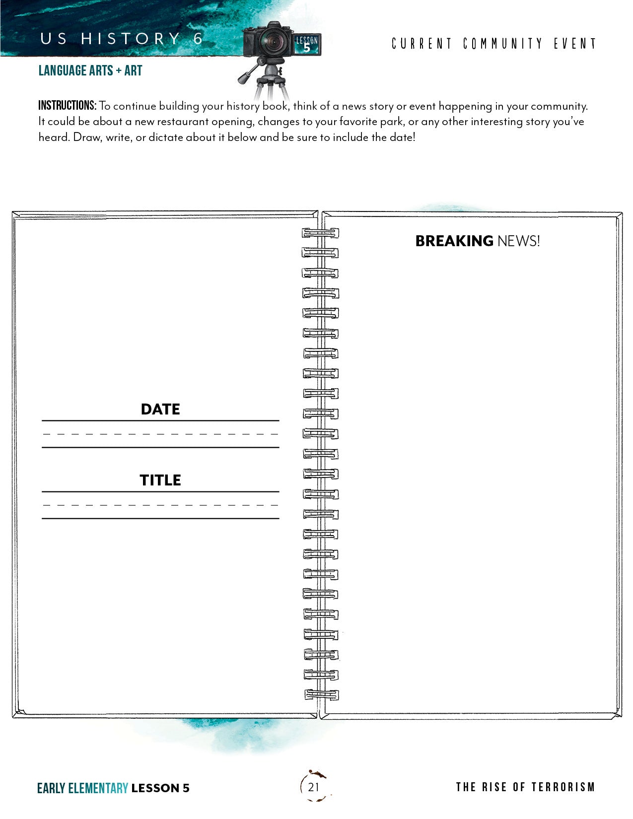 US History 6 Unit (Digital Bundles)